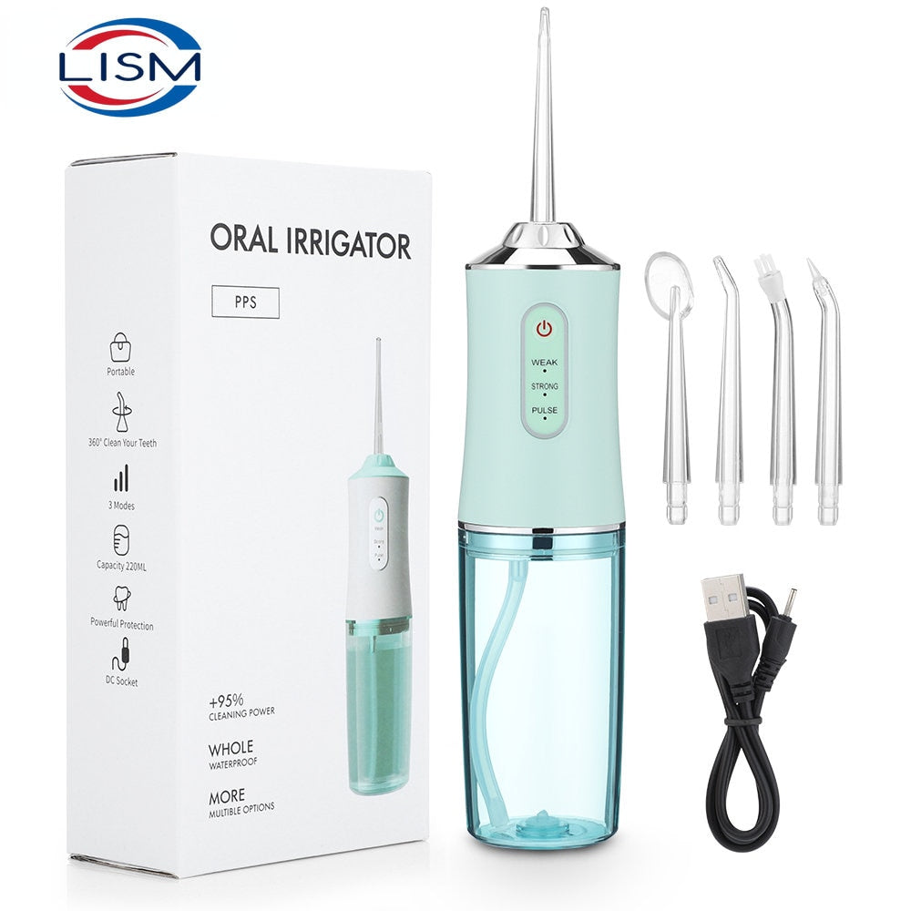 OralFlow™ Limpa Dentes + Acessórios Grátis!